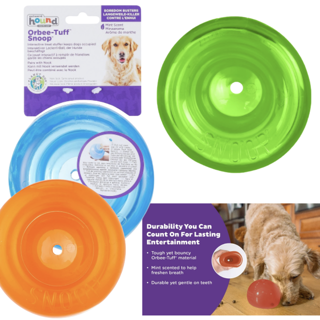 Snoop, 12,5 cm (groß) - Orbee Tuff von Planet Dog