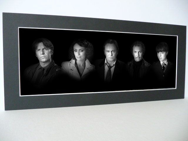 Ashes to Ashes Black &amp; White Print