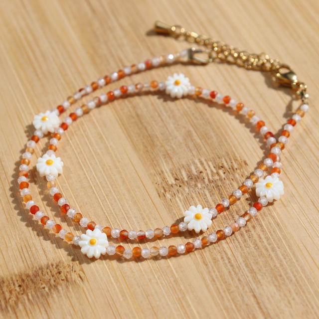 Collier "Pâquerettes"