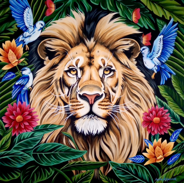 ‘Jungle King’ Original Painting