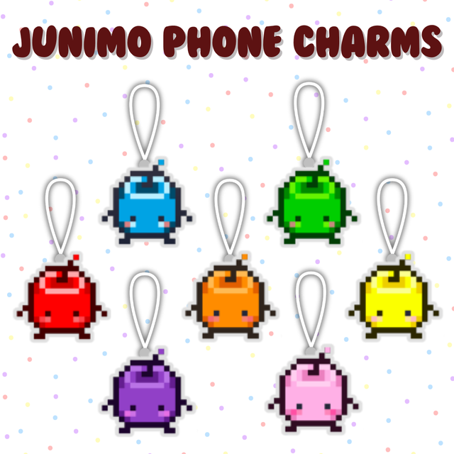 Junimo Phone Charms 