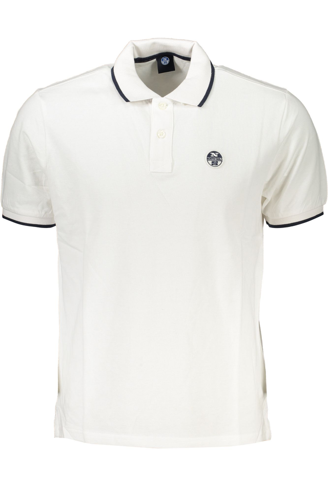 NORTH SAILS POLO MANICHE CORTE UOMO BIANCO