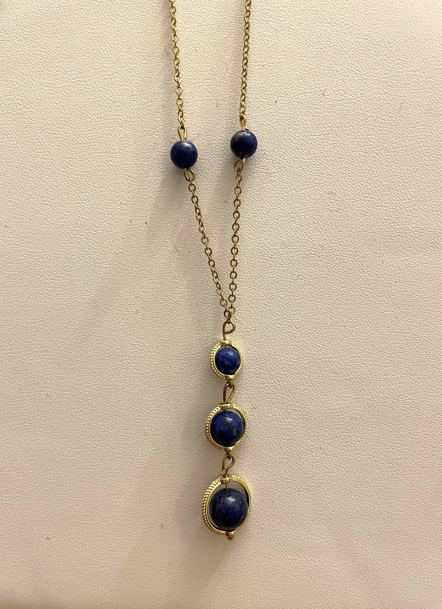 Collier Lapis Lazuli 6 mm et 8 mm