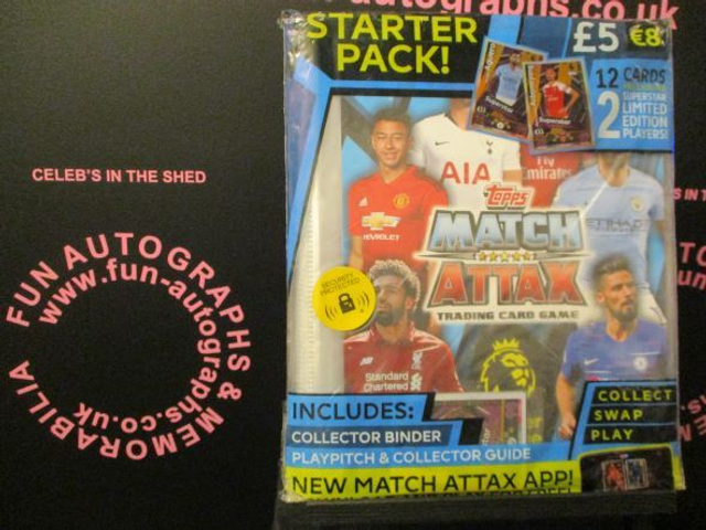 Match Attax Premier League 2019 Original Trading Card Starter Pack Contains 12 Cards &amp; 2 Limited