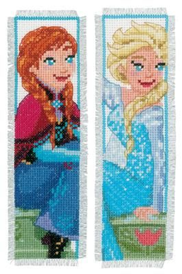 Boekenleggers / Bladwijzers Frozen (2 stuks)