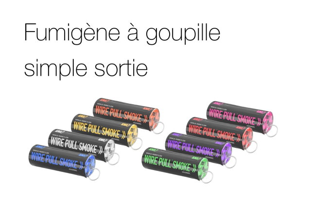 Fumigène à goupille WP40