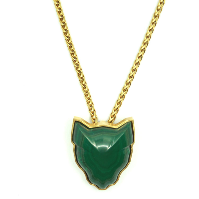 Collier panthère malachite - AKIN