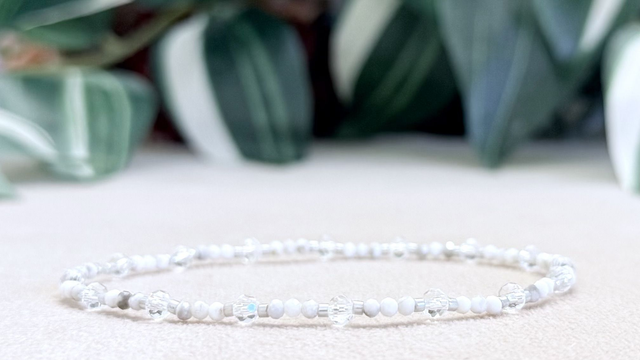 Bracelet | Howlite - Délicat 2