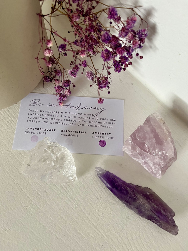 Be in Harmony - Dein Wasserstein Set