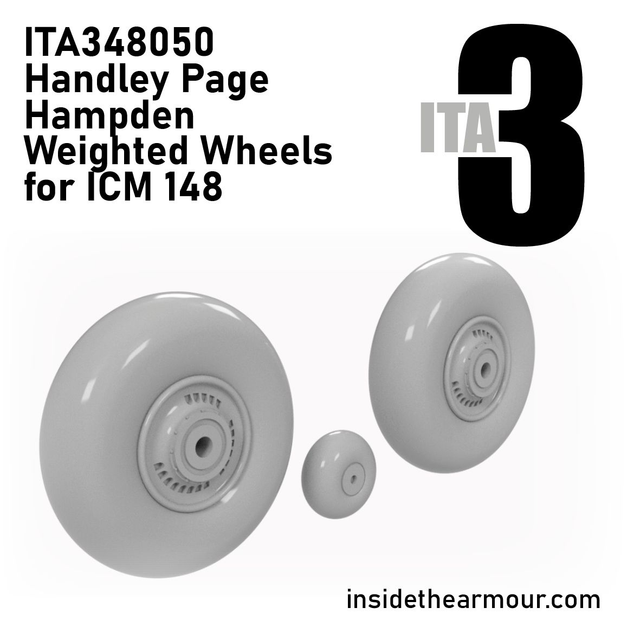 ITA3 - ITA348050 Weighted Wheels for ICM Hampden