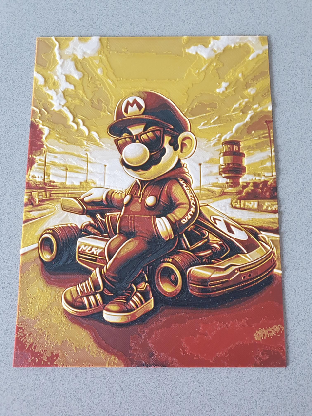 Plaque Deco Mario Kart 1