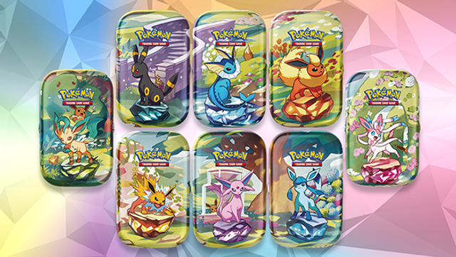 Pokemon TCG: SV 8.5 - Prismatic Evolutions – Mini Tin Assorted (2 Packs - Feb 15th est.)