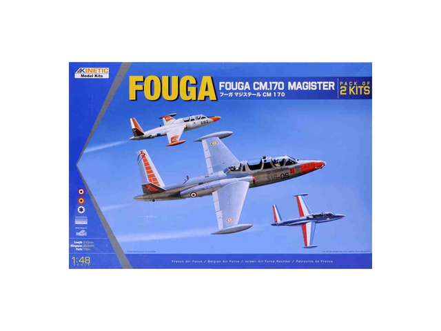 Fouga Magister CM 170 Kinetic 48051 1/48
