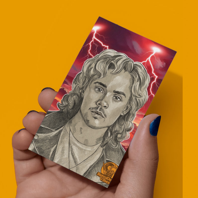 Stranger Things Billy Collectible Sketch Card