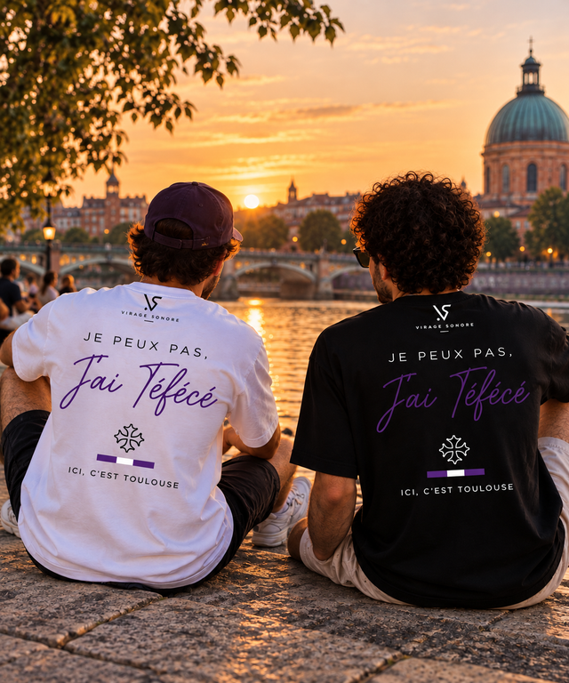 Tee-shirt TÉFÉCÉ - Je peux pas... - Oversize
