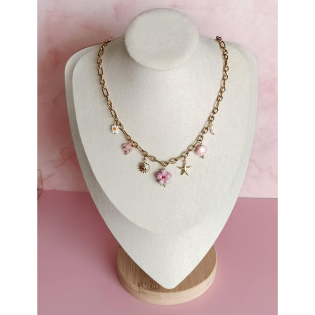 Collier à breloques Néréa