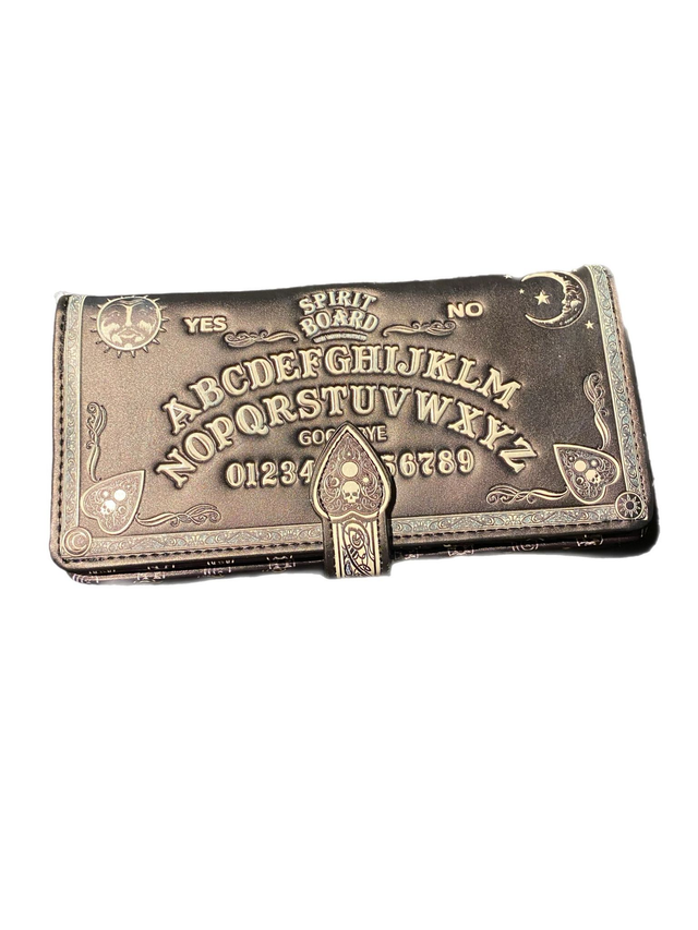 Spirit Board embossed purse by Nemesis Now