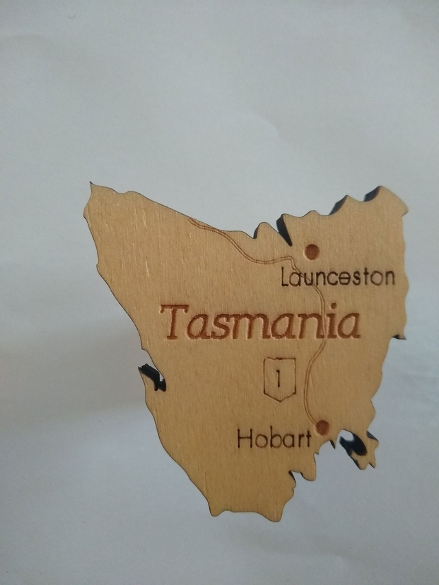 A02 – Carte d'Australie - Décoration murale Design