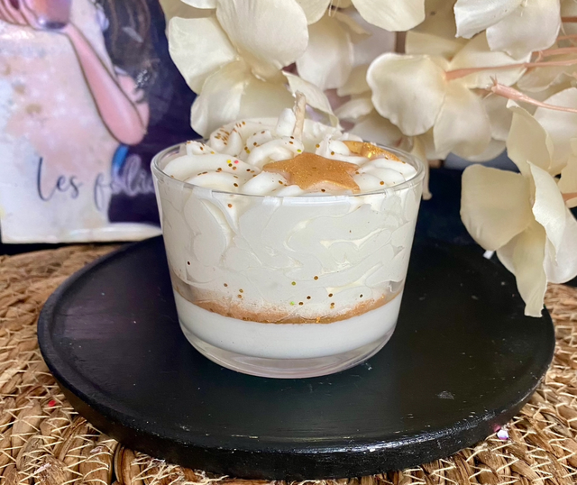 Bougie gourmande musc cristallin