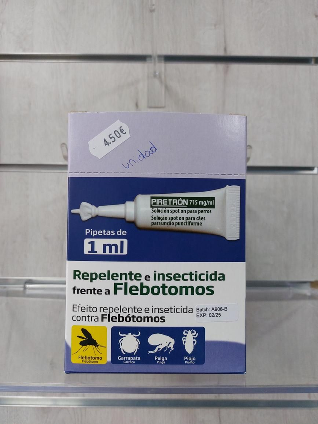 Pipeta 1ml para perros hasta 15 Kg
