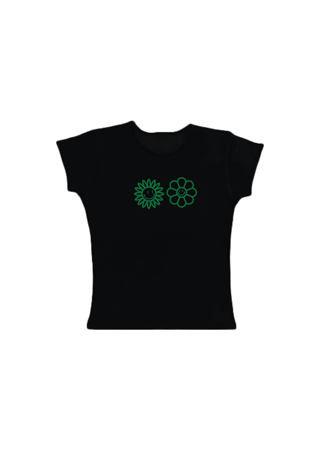 I don&#039;t need anyone else Baby tee noir 