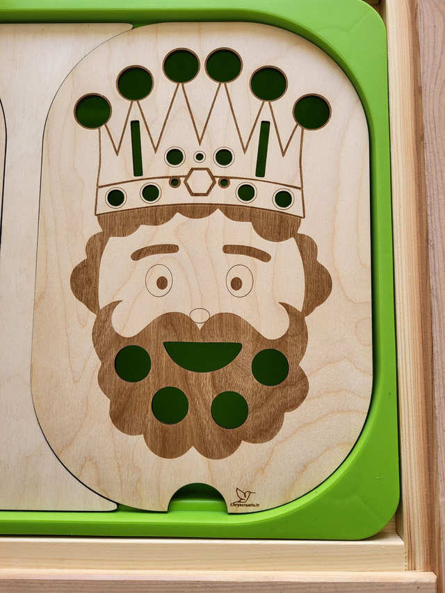 Le roi et sa couronne