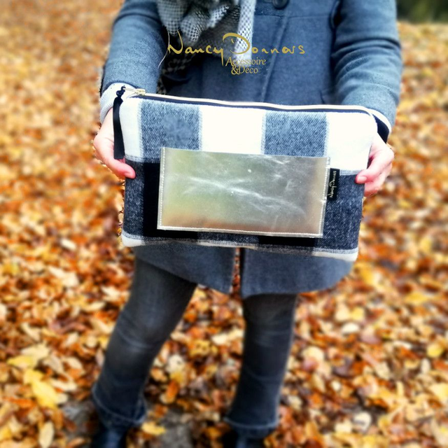 Grande pochette noir