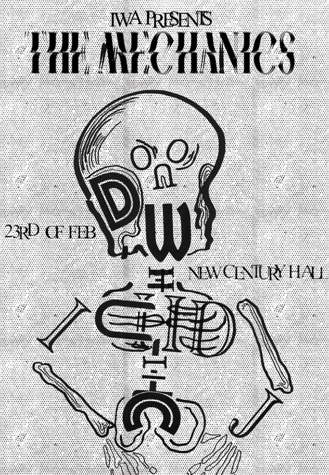 Mechanics Screenprint