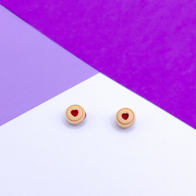 Mini Jam Filled Biscuit Studs