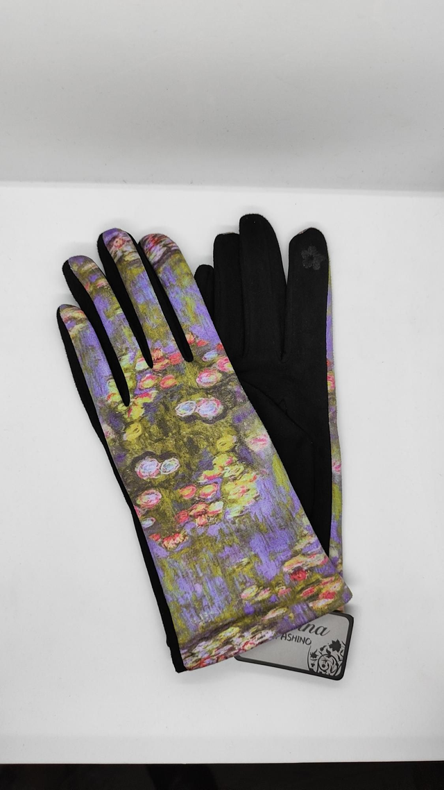 Guanti Ninfee di Claude Monet