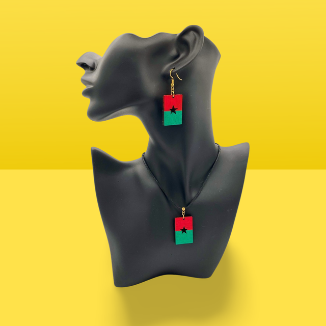 Parure AFRICA FLAGS Burkina