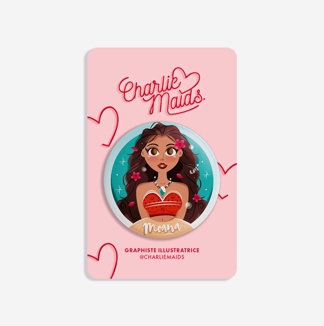 Badge Girl Power | 19 Moana