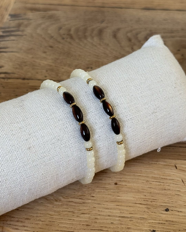 Bracelet Bohemia marron