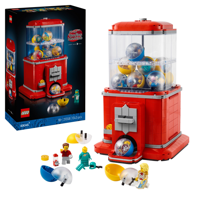 LEGO 21358 Ideas Spielzeugautomat mit Minifiguren