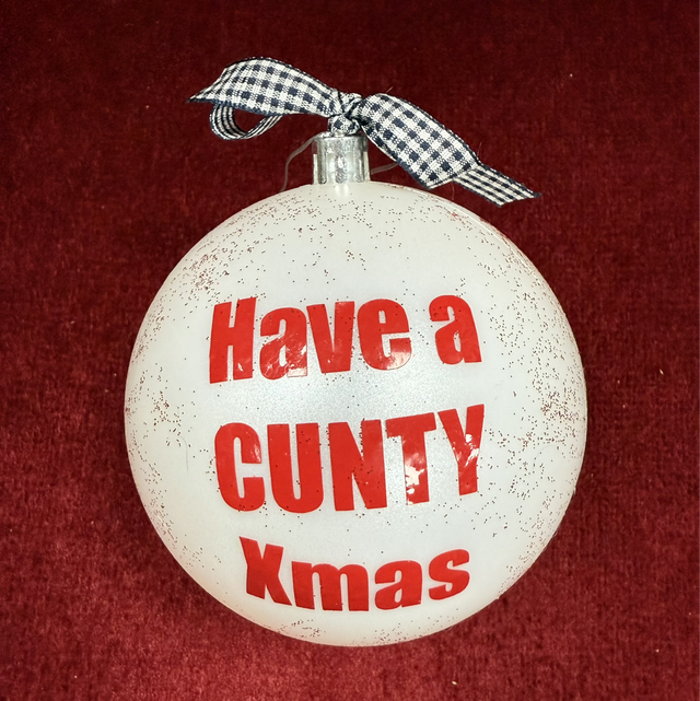 Xmas Bauble Large (4.5 inches) 