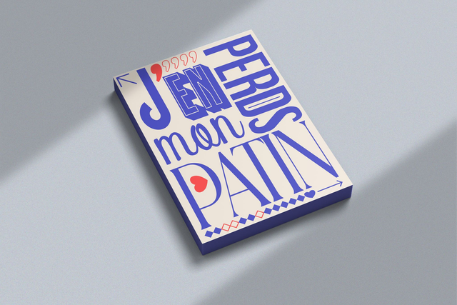 J'EN PERDS MON PATIN - Format A6 - Blanc