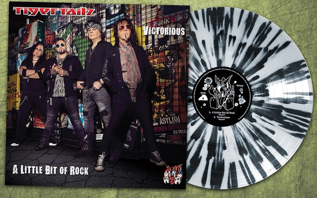 A Little Bit Of Rock EP - White/Black Splatter Vinyl