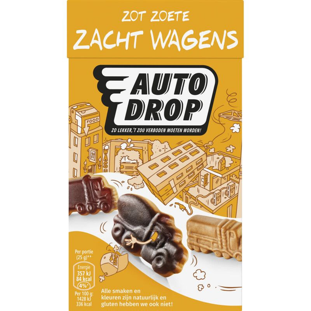 Autodrop Zot zoete zacht wagens 235g