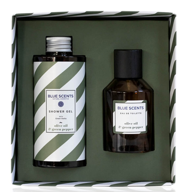 Box gift eau toilette OLIVE OIL & GREEN PEPPER 