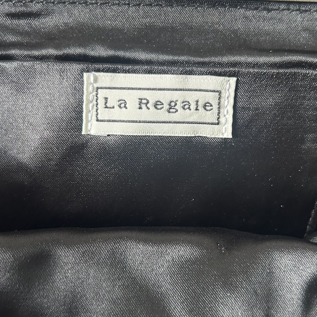 Vintage La Regale Vintage Beaded and Sequined Black Evening Bag