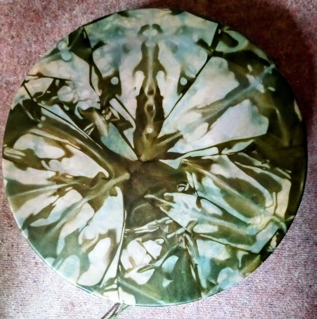 Tambour chamanique 40 cm (peau de chèvre teintée)