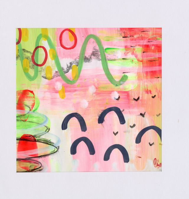 Mini-paper V - Original painting