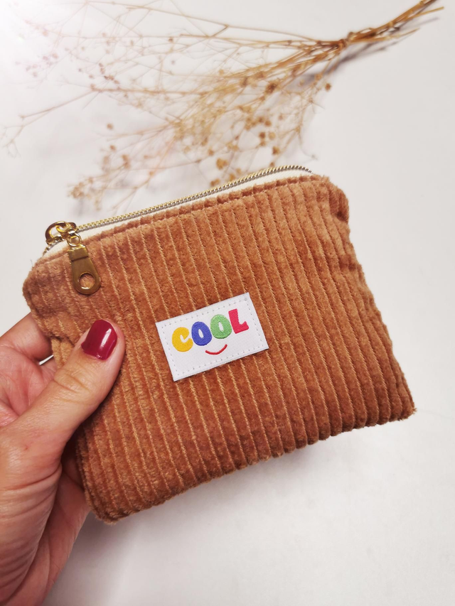 Pochette ROMY &quot;cool&quot; camel