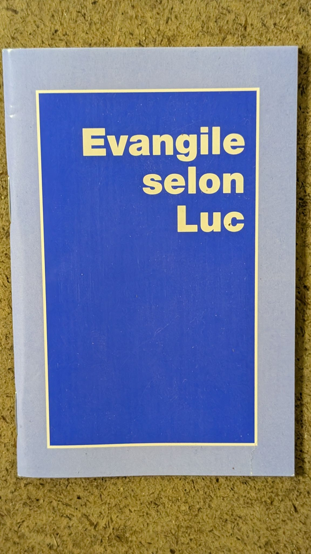 Evangile selon Saint Luc