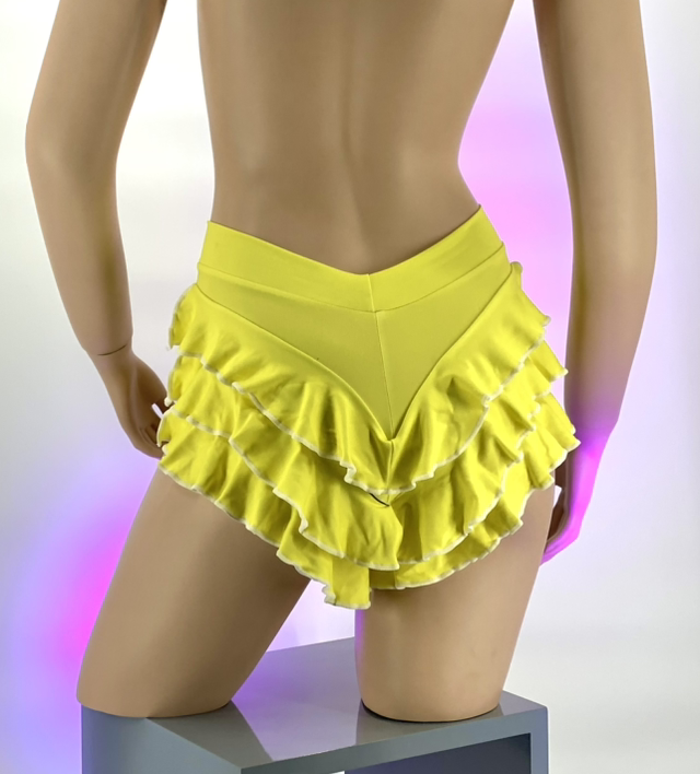 Fruit Short Volantes Naga Amarillo