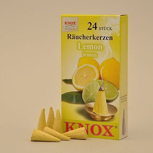 Knox Räucherkegel - Lemon