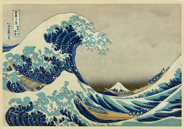 The Great Wave of Kanagawa A0