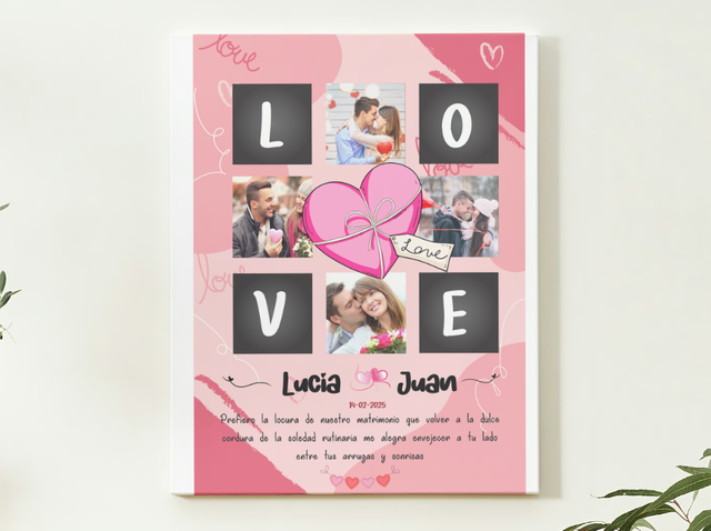 00 Tela Love in vari formati  da personalizzare ( varie misure ) 