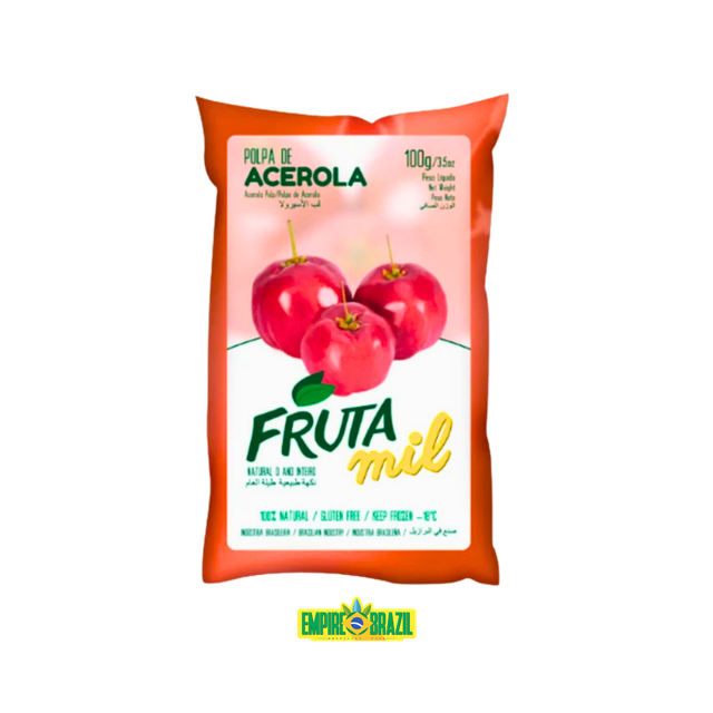 Polpa Acerola / Barbados Cherry Pulp FRUTAMIL 100g