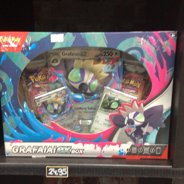 Pokemon Pokémon TCG: Grafaiai Ex Box